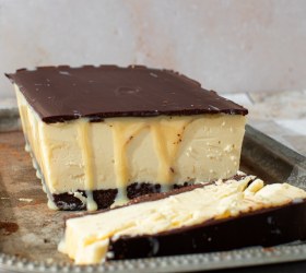 Chocolate Topped Caramel Slice Chocolate Topped Caramel Slice