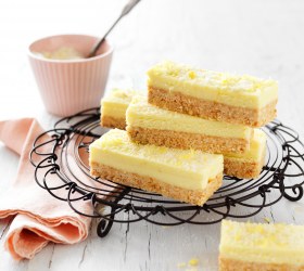 Lemon Coconut Slice