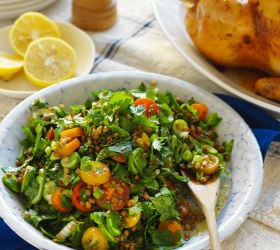 Lentil and Mixed Herb Tabbouleh