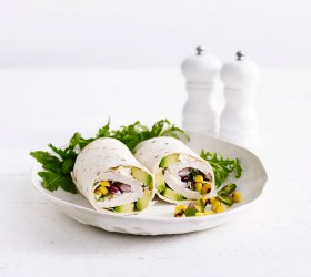 Spicy Mexican Chicken Wrap
