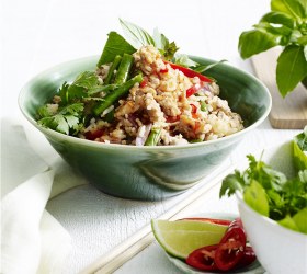 Thai Basil and Chicken Fried Rice