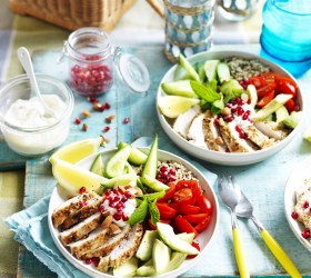 Dukkah Chicken Nourish Bowls