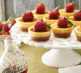 Mini Maple Cheesecake
