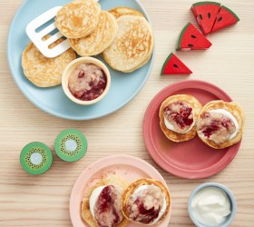 Mini Almond Pancakes