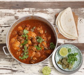 Mexican Chicken and Mushroom Casserole Mexican Chicken and Mushroom Casserole