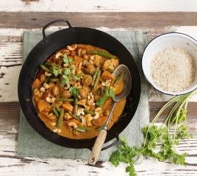 Mushroom Korma Curry Mushroom Korma Curry