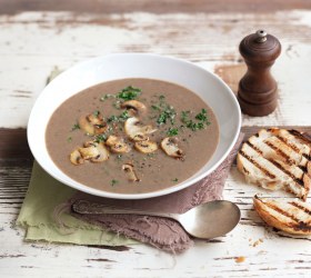Mushroom and Kale Soup Mushroom and Kale Soup