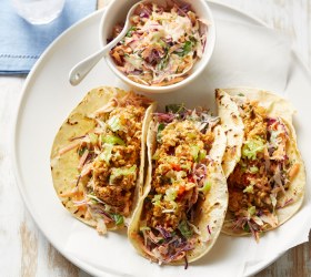 Chicken and Mushroom Tacos