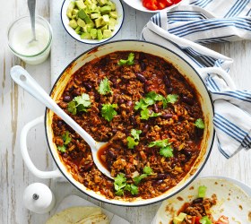 Chilli Mushroom Con Carne
