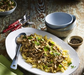 Quick Beef and Mushroom Stroganoff