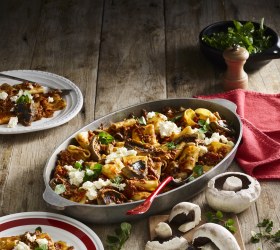 Nonna's Bolognese with Mushrooms and Red Wine Nonna's Bolognese with Mushrooms and Red Wine