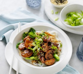 Mushroom and Char Siu Pork Stir Fry Mushroom and Char Siu Pork Stir Fry