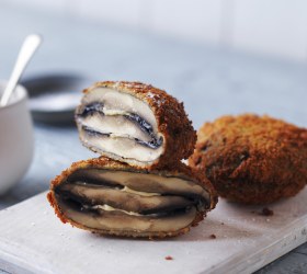 Southern-Fried Portabella Mushroom Steak