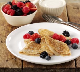 Cinnamon Buttermilk Crepes