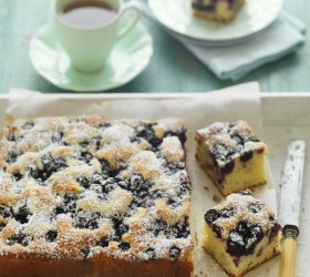 Blueberry & Walnut Tea Cake