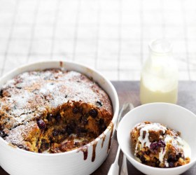 Blueberry, Walnut & Golden Syrup Pudding Blueberry, Walnut & Golden Syrup Pudding