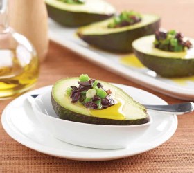 Avocado with Black Olives Avocado with Black Olives