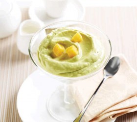 Creamy Avocado and Mango Mousse