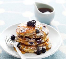 Blueberry & Ricotta Hotcakes
