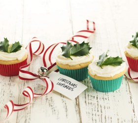 Christmas Tree Cupcakes