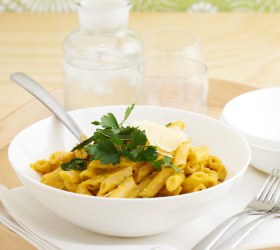 Gluten Free Creamy Pumpkin and Sage Pasta Gluten Free Creamy Pumpkin and Sage Pasta