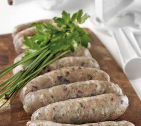 Pork and Cranberry Sausages