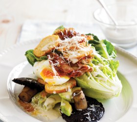 Mushroom & Avocado Caesar Salad Mushroom & Avocado Caesar Salad
