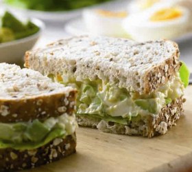 Egg and Avocado Sandwiches