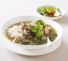 Mushroom, Chicken Noodle Soup Mushroom, Chicken Noodle Soup