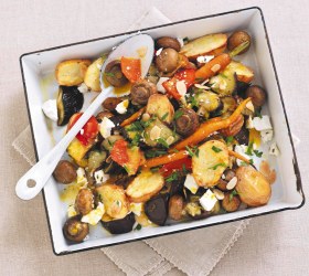 Roasted Mushroom & Vegetable Medley