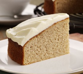 Spiced Cake with Lemon Cream Cheese Frosting