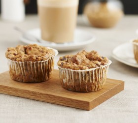 Ginger, Banana and Date Vegan Muffins