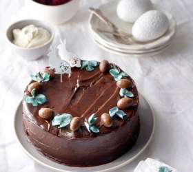 Chocolate Easter Mudcake