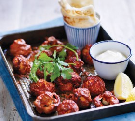 Tandoori Roasted Cup Mushrooms