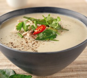 Thai Style Chicken and Coconut Soup