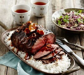 Scotch Roast with Star Anise & Orange Glaze Scotch Roast with Star Anise & Orange Glaze