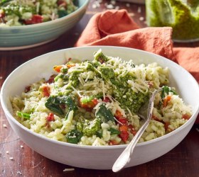 Parmesan Pesto Risotto