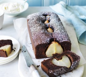 Chocolate Pear Loaf
