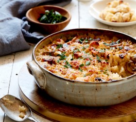 Chicken and Mushroom Baked Risotto