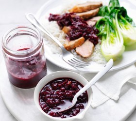 BBQ Plum Relish