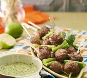 Pork Balls With Nam Jim