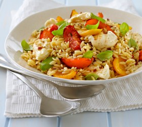 Risoni with Roast Vegetables and Bocconcini