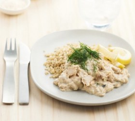 Salmon and Dill Mornay