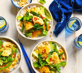 Easy Satay Chicken Stir-fry