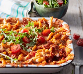 Quick Sausage Pasta Bake Quick Sausage Pasta Bake