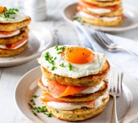 Savoury Pancake Stacks