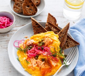 Scandi Scrambled Eggs Scandi Scrambled Eggs