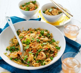 Garlic Prawns and Sweet Chilli Fried Rice