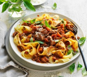 Slow Cooked Lamb Ragu with Pappardelle Slow Cooked Lamb Ragu with Pappardelle