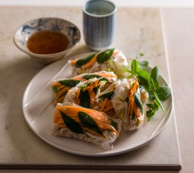 Fresh Turkey Rice Paper Rolls Fresh Turkey Rice Paper Rolls